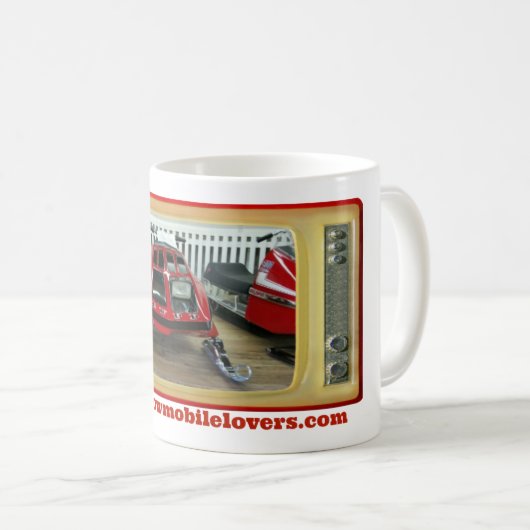  Snowmobile Lovers 11 Ounce RUPP Mok (Voorkant rechts)