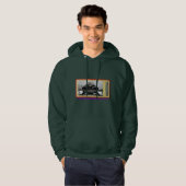  Snowmobile Lovers 1972 Arctic Cat Hoodie (Voorkant volledig)