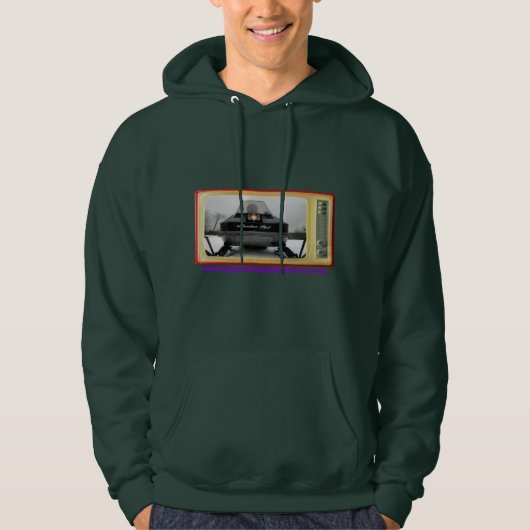  Snowmobile Lovers 1972 Arctic Cat Hoodie (Voorkant)