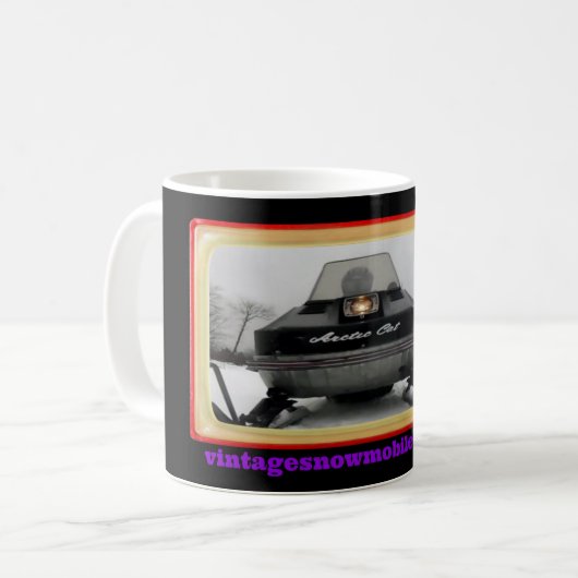  Snowmobile Lovers 1972 Arctic Cat Mok (Voorkant links)