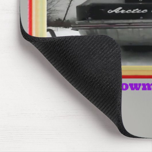  Snowmobile Lovers 1972 Arctic Cat Mousepad Muismat (Hoek)