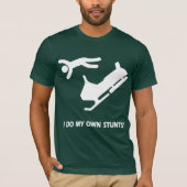 Snowmobile Mijn eigen stunts T-shirt (Voorkant)