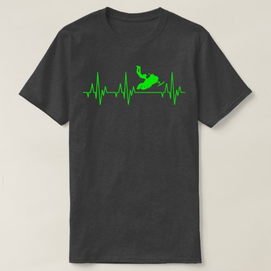 Snowmobile Motor Sledge Sneeuwmotorfiets T-shirt (Design voorkant)