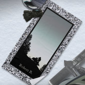 Snowmobile Pebble Black White Strandlaken