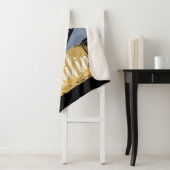 Snowmobile Retro Style Snowmobiing Sherpa Deken (In situ)