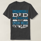 Snowmobile Riding Snowmobiing Sneeuwveel Koeler Fa T-shirt (Design voorkant)
