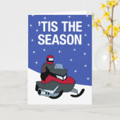 Snowmobile Season Kaart (Gele Bloem)