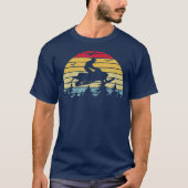 Snowmobile Skidoo Retro Skidodos Mountain T-shirt (Voorkant)