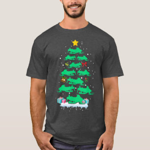 Snowmobile Sled-kerstbomen voor snowmobile T-shirt