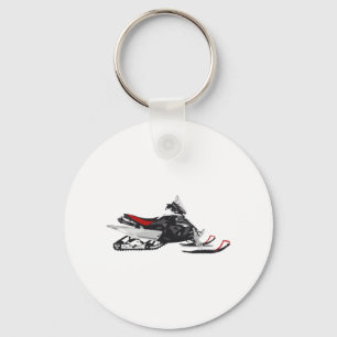 Snowmobile Sleutelhanger