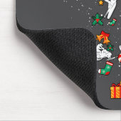 Snowmobile Snowmobiling Christmas Tree Xmas  Muismat (Hoek)