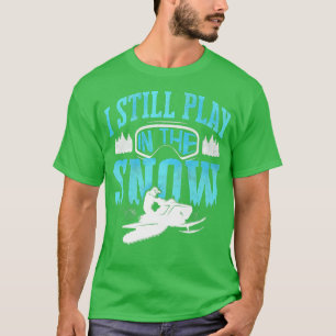 Snowmobile speelt nog steeds in het t-shirt