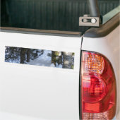 Snowmobile Trail-Birthday Bumpersticker (Op Truck)