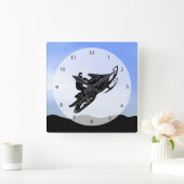 Snowmobile Vierkante Klok (Huis)