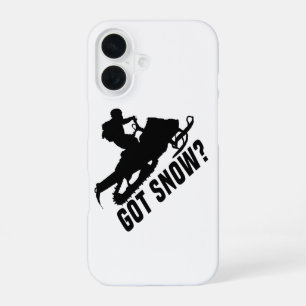 Snowmobilen - Sneeuw Sneeuwscooter Cadeaus iPhone 16 Hoesje