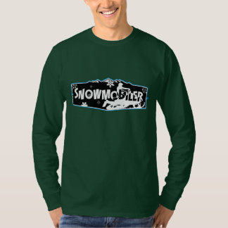 Snowmobiler Hanes Nano Long Sleeve T-Shirt