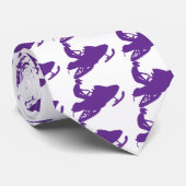 Snowmobiler/Paars Sled Stropdas (Opgerold)