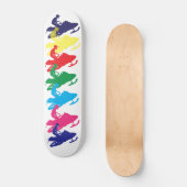 Snowmobiler/Ride het hard! Persoonlijk Skateboard (Voorkant)