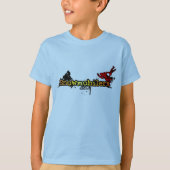 Snowmobilers.com shirt voor kinderen (Voorkant)