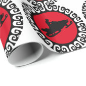 SNOWMOBILING IN WISCONSIN CADEAUPAPIER (Rol Hoek)