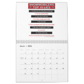 SNOWMOBILING-IS-LIFE-Zazz Kalender (Mar 2026)