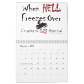 SNOWMOBILING-IS-LIFE-Zazz Kalender (Feb 2027)