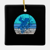 Snowmobiling Keramisch Ornament (Voorkant)