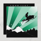 Snowmobiling: Pthalo Powder Trail Kaart (Voorkant / Achterkant)