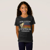 Snowmobiling sneeuwscooter t-shirt (Voorkant volledig)