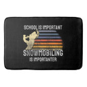 Snowmobiling Snowmobile Badmat (Voorkant)