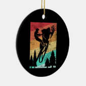 Snowmobiling Snowmobilie Keramisch Ornament (Rechts)