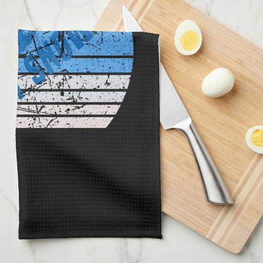  Snowmobiling Theedoek (Quarter Fold)