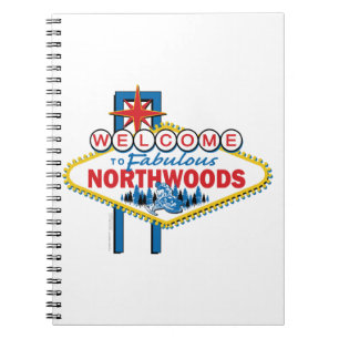 Snowmobiling/Welkom in de Fabulous Northwood Notitieboek