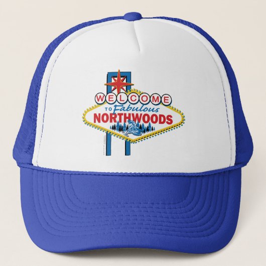 Snowmobiling/Welkom in het noordbos Trucker Pet (Voorkant)