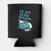 SnowMobing Snowmobile Blikjeskoeler (Voorkant)