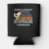 SnowMobing Snowmobile Blikjeskoeler (Voorkant)