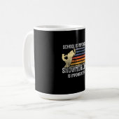SnowMobing Snowmobile Koffiemok (Voorkant links)
