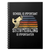 SnowMobing Snowmobile Notitieboek (Voorkant)