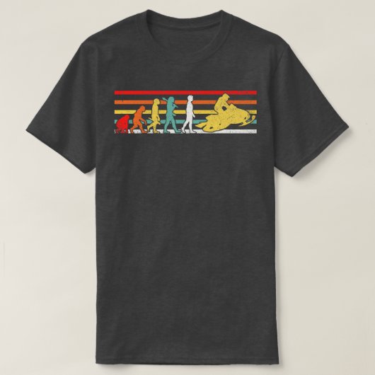 SnowMobing Snowmobile T-shirt (Design voorkant)