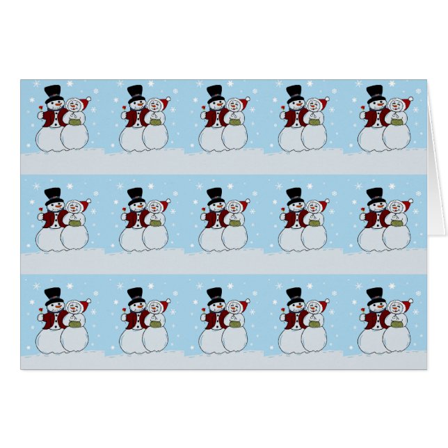 Snowpaar (Voorkant Horizontaal)