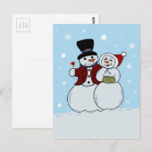 Snowpaar Briefkaart (Voorkant / Achterkant)