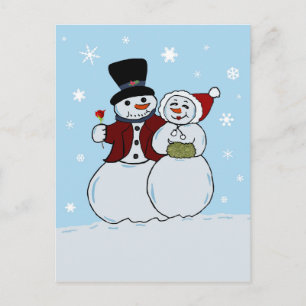 Snowpaar Briefkaart