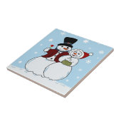 Snowpaar Tegeltje (Zijkant)