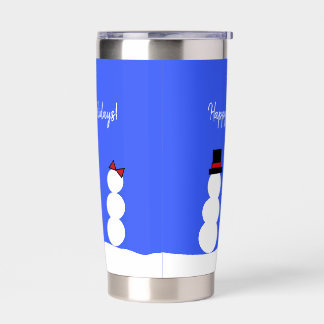 Snowpeople Insulate Tumbler Geïsoleerde Drinkbeker