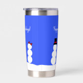 Snowpeople Insulate Tumbler Geïsoleerde Drinkbeker (Rechts)