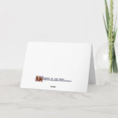 Snowplow Birthday Card Kaart (Achterkant)