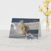 Snowplow Birthday Card Kaart (Gele Bloem)