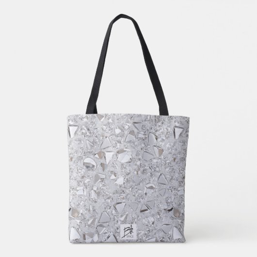 Snowqueen glam tote bag (Achterkant)