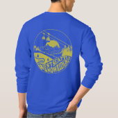 Snowriders Blue T-shirt (Achterkant)