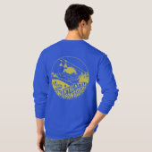 Snowriders Blue T-shirt (Achterkant volledig)